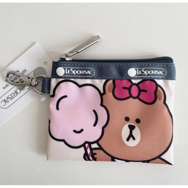 LeSportsac 弧形零錢包