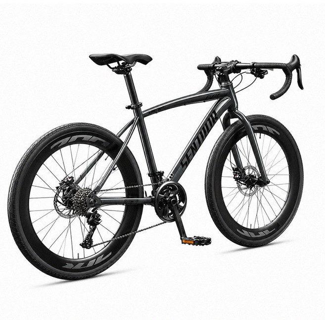 SENTUOR K90 公路自行車 24速 26吋, 24速騎士灰, 26吋建議身高155-185cm