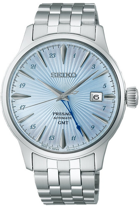SEIKO 精工 PRESAGE GMT 兩地時間機械錶