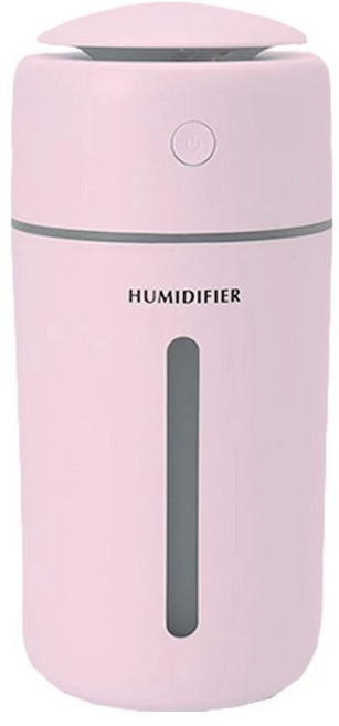 樂加濕 無線加濕器 350ml 車用家用 靜音香氛機 芙蓉粉, 粉色, 350-無線款