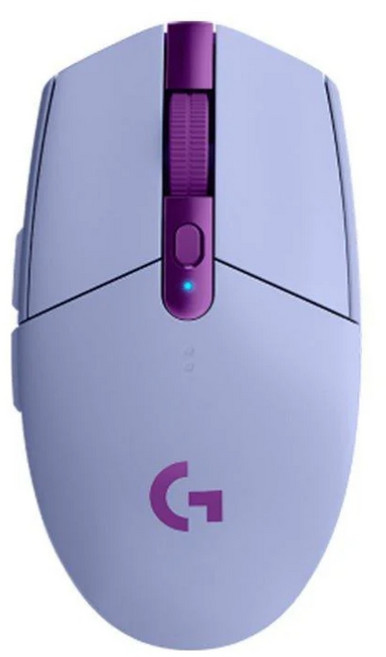 Logitech 羅技 LIGHTSPEED 無線電競滑鼠, 紫色, G304