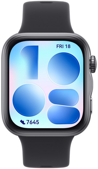 HUAWEI 華為 Watch Fit 5 智慧手錶 血氧心率 AMOLED 運動手錶 雙頻GPS定位, 韻律黑
