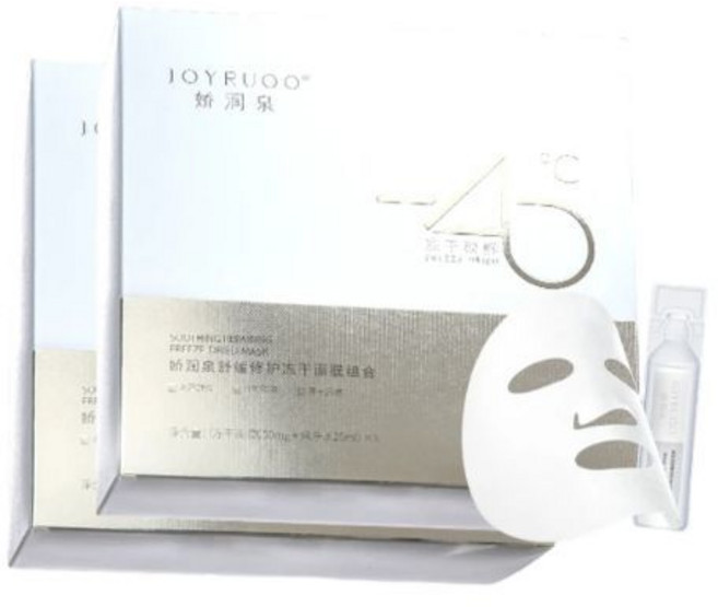 嬌潤泉舒緩修護凍乾面膜, 1組, 凍乾面膜1盒(5片入)效期2026.9.15, 1入