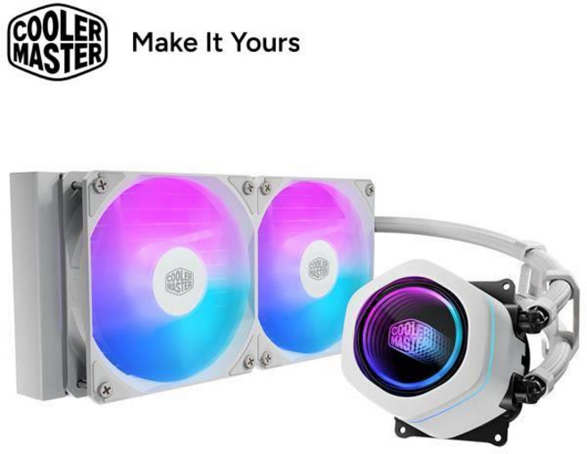 Cooler Master ML 240 Core Nex ARGB 白色版 水冷散熱器, 1個, 其它, MLX-D24M-A18PA-RW