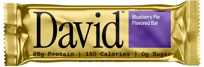 David Protein 藍莓派風味蛋白棒, 12個, 62g