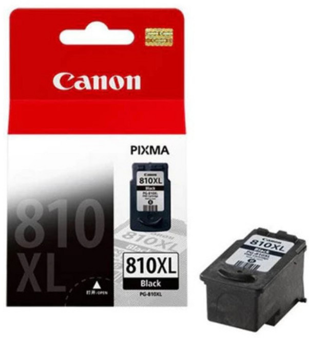 CANON PG-810 CL-811原廠墨水匣 台灣保固標籤 PG810 CL811 PG810XL CL811XL, 1個, PG810XL 黑色正原廠台灣標籤, PG810XL黑色