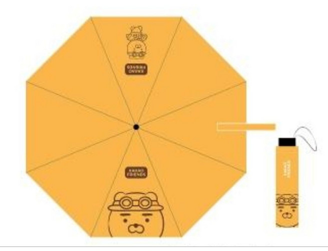 KAKAO FRIENDS 手動摺疊傘