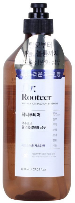 Dr. Rootccr 啤酒酵母 咖啡因髮根蓬鬆洗髮精 800ml, 1件, 啤酒酵母 (晨曦茉莉)