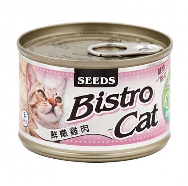 惜時 Bistro Cat 特級銀貓健康餐罐, 白身鮪魚+柴魚, 170g, 1個