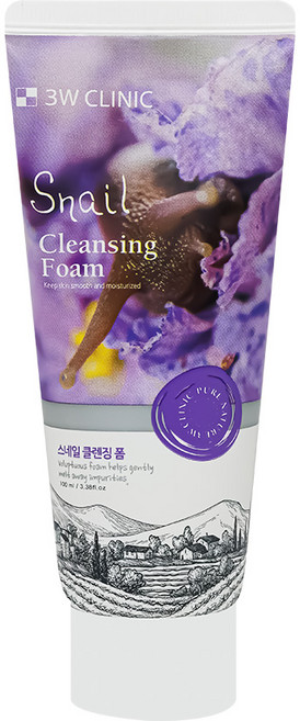 3W클리닉 스네일 폼 클렌징, 100ml, 1개