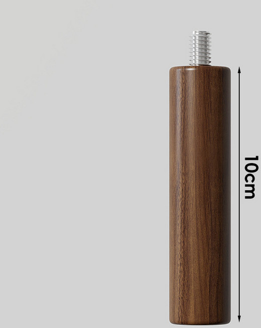 實木電腦顯示器增高架, 胡桃色支撐腿10cm*4實木, 1個