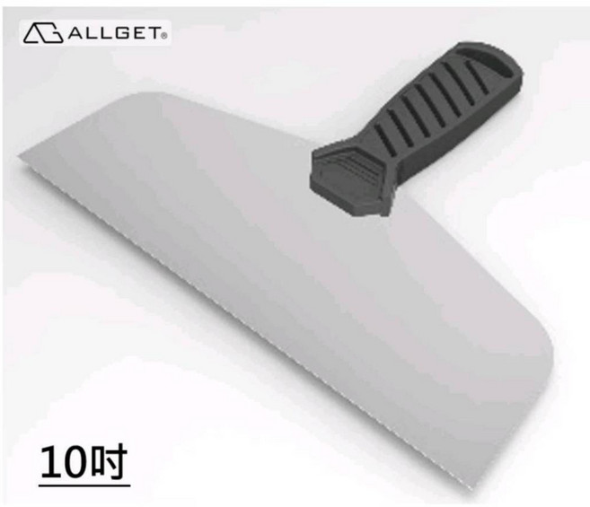 【ALLGET】不鏽鋼油漆批土刮刀 大抹刀, 1個