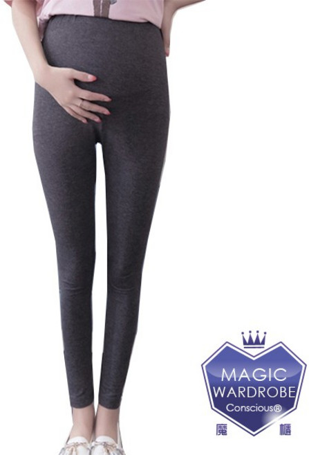 MAGIC WARDROBE 孕期專用九分褲 腹部可調 舒適孕婦褲襪