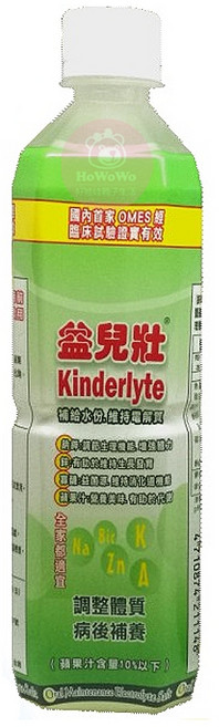 惠幼 益兒壯 電解水 百香果口味 360ml, 1個, 益兒壯電解水500ml-蘋果