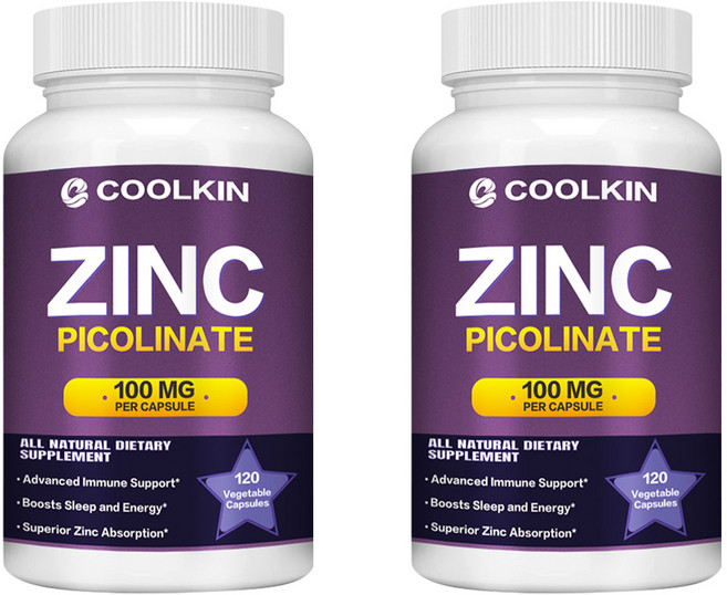 COOLKIN 吡啶甲酸鋅 膠囊 促進免疫健康, 240組
