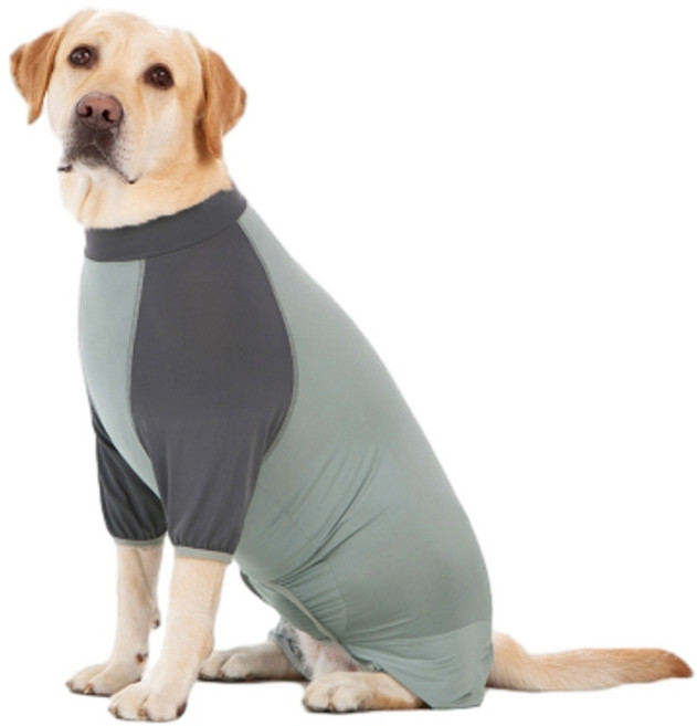 中大型犬夏季防曬衣, 深灰冰絲, 1個