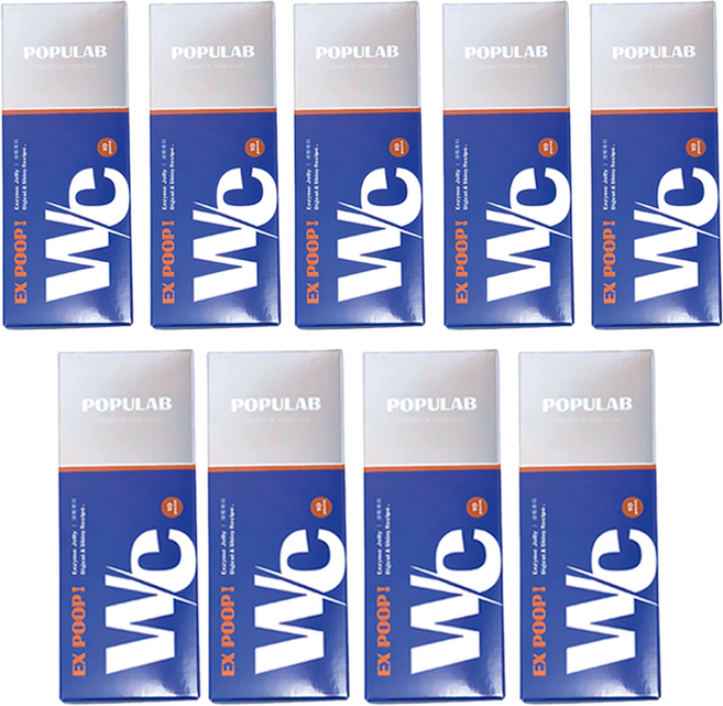 POPULAB WC酵素果凍EX版, 20g, 90個