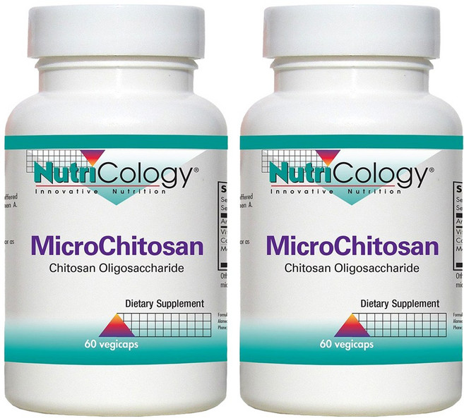 Nutricology Micro Chitosan素食膠囊, 60顆, 2罐