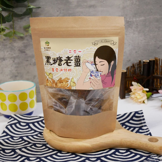 Xiang She 黑糖老薑, 1個, 黑糖老薑 (二合一)