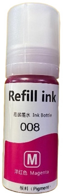 碳粉補給站【附發票/008】L15160/L6490/L6580全新副廠防水墨水, 紅色, 1個