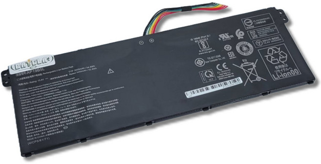 宏碁 副廠 AP19B5L A715-41G TMP214-41 TMP214-53 TMP 215-54 筆電電池, 1個