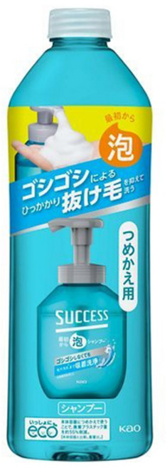 Kao 花王 merit Success 從一開始就豐盈洗髮精 補充包, 1個, 320ml