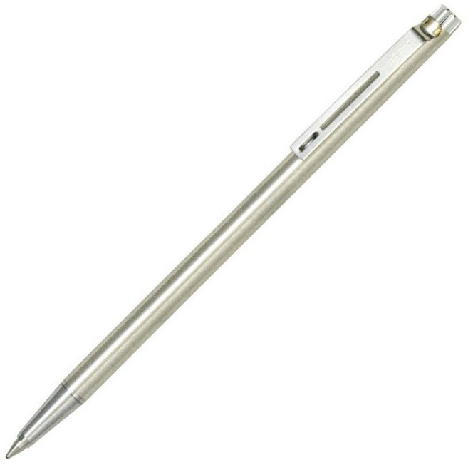 PILOT 百樂 BS-40S 不銹鋼製筆桿 手帳型原子筆 (0.7mm / 黑墨), 1個