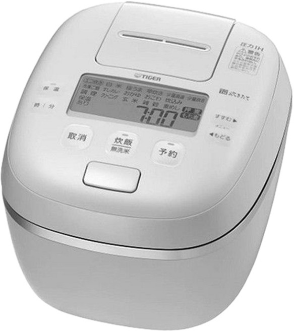 TIGER 虎牌 家用電鍋 5.5人份 JPI-X100, 白色, 單一商品