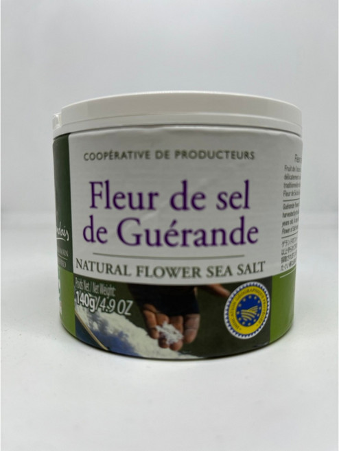 法國葛宏德 Guerande 鹽之花 天然海鹽 140g, 1個