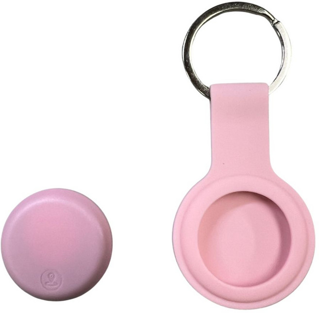 FINDTAG 定位器 安卓蘋果通用雙系統藍芽定位防丟器, 1個, 粉色, 粉色