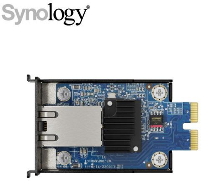 Synology E10G22-T1-Mini 10Gb乙太網路卡, 1個, E10G22-T1