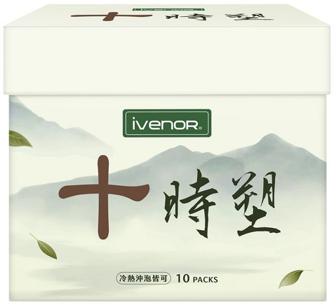 IVENOR 十時塑花草茶, 1個, 10個裝, 200ml
