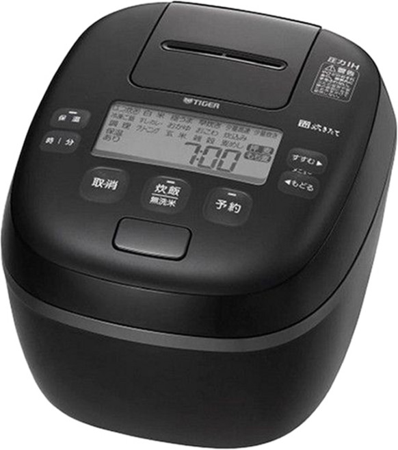 TIGER 虎牌 家用電鍋 5.5人份 JPI-X100, 黑色, 單一商品