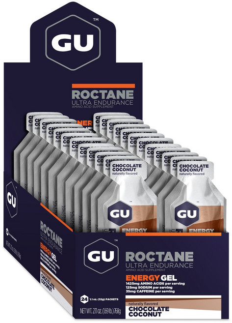 GU ENERGY Lactaid Ultra Endurance 能量膠 巧克力椰子 24入, 1個, 768g