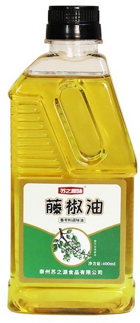 正宗四川特麻花椒油藤椒油 火鍋冒菜麻辣燙拌麵涼拌菜調料, 1個, 【蘇之源味】藤椒油400ml*1瓶, 400g
