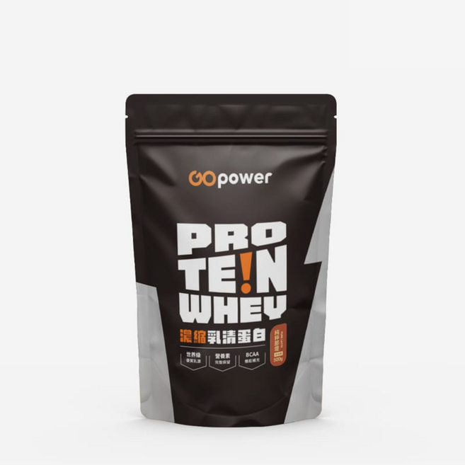 GOPower 果果能量 濃縮乳清蛋白飲 紅韻歐蕾, 500g, 1個