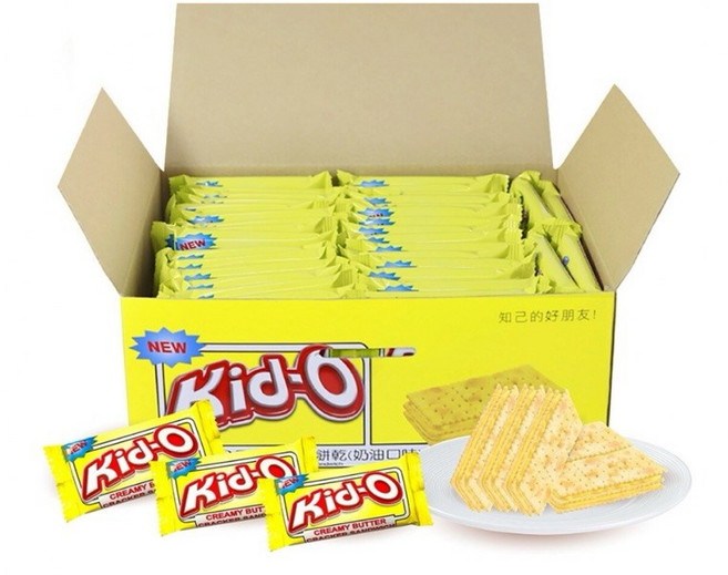 Kid-O 奶油三明治餅乾 單包 奶素, 1個