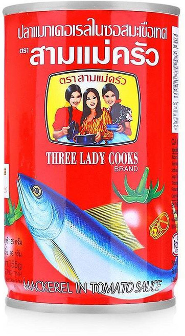 三美牌 蕃茄鯖魚罐頭, 1個, 越南三美牌蕃茄鯖魚罐頭