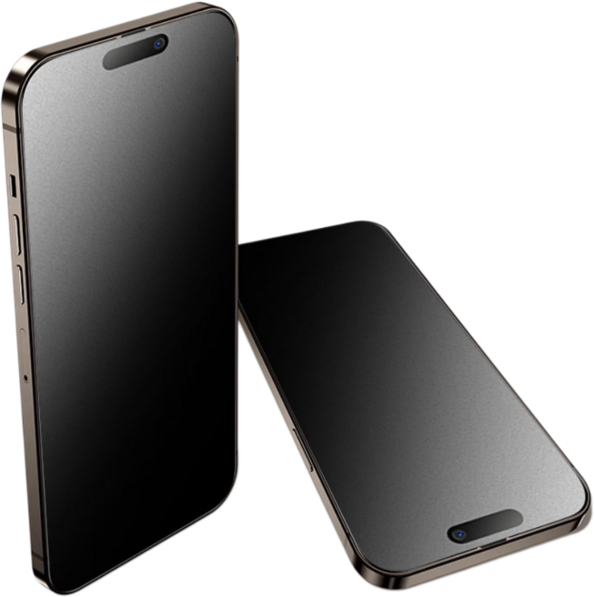 Rabbit Technolog 適用iPhone保護貼 360度防窺滿版全覆蓋保護貼, 360度磨砂防窺, 1個