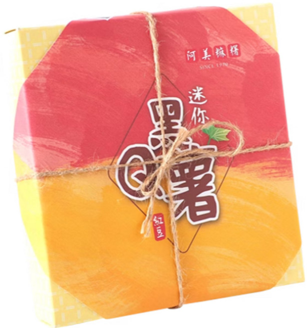 迷你花蓮薯-抹茶紅豆 阿美麻糬 花蓮特產, 1個, 黑糖麻糬