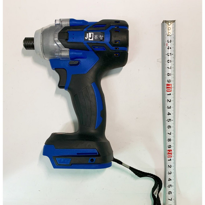JJ 鋰電無刷衝擊起子機 JJ2151 21V 附塑膠工具盒, 1個, 衝擊起子 21V寶藍 單機(不含電池)