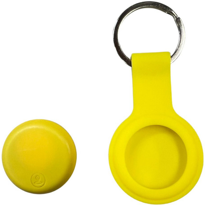 FINDTAG 定位器 安卓蘋果通用雙系統藍芽, 1個, 黃色, 黃色