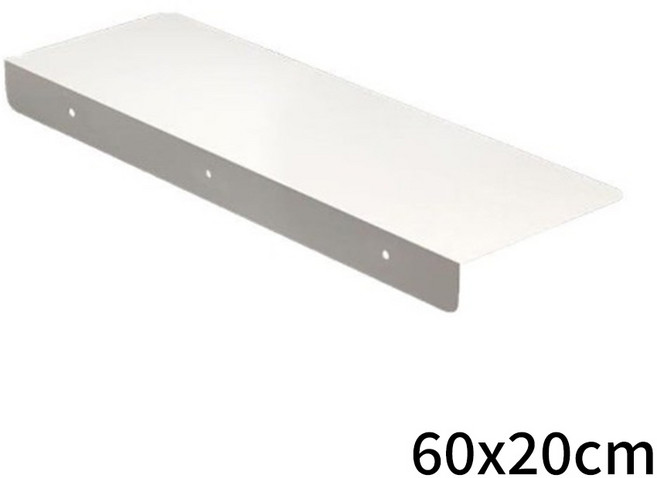 廚房桌面縫隙置物板 40x20cm 白色, 1個, 60x20(需宅配)