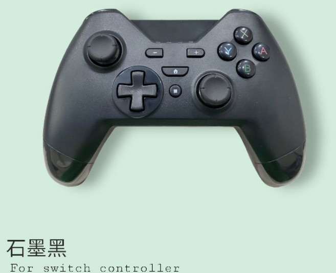 新款 無線藍牙 手把 支援Switch遊戲, 1個, 經典黑