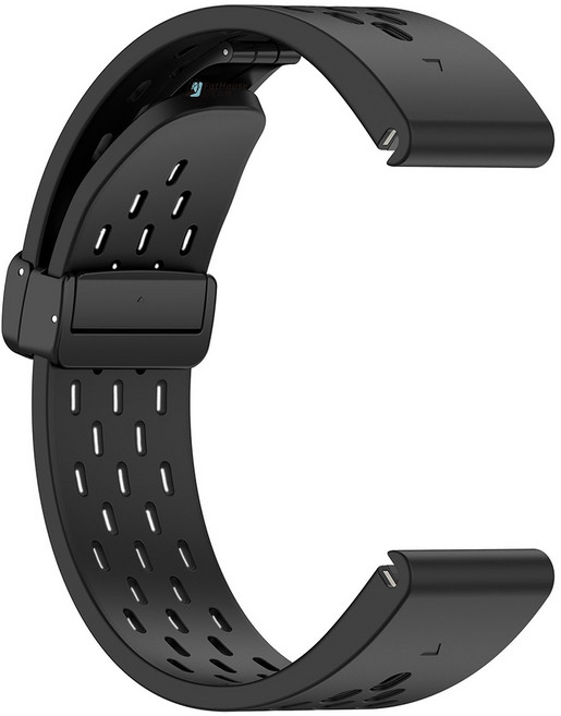 Garmin Instinct E 3 2s 2x Descent G2 MK3i 洞洞錶帶, 黑色,22mm, 1個