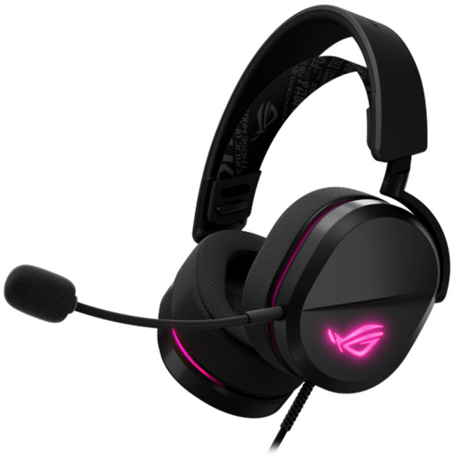 ROG Delta Core 電競耳機, 黑色, Pelta Core