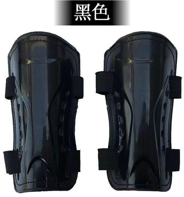 兒童足球護腿板 學生綁帶護板 透氣護小腿護具 足球專業護具 超輕護脛裝備, 1個, 黑色 兒童款 ,兒童款 建議5-15歲, 黑色