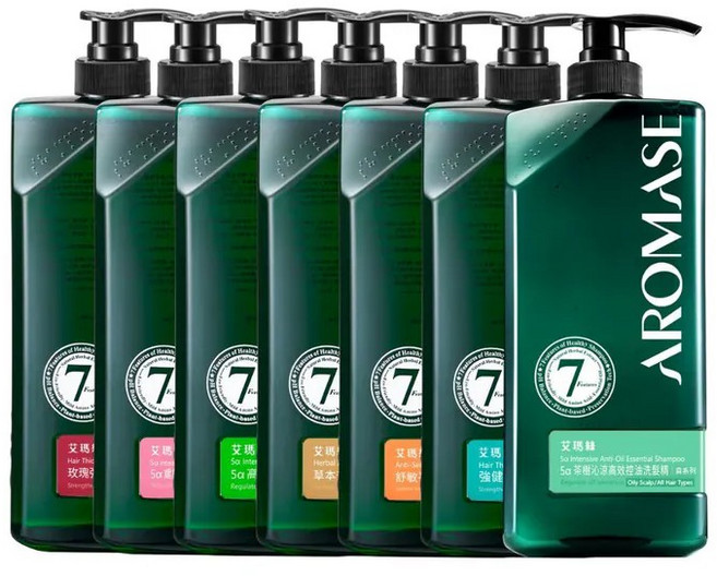 AROMASE 艾瑪絲 5α 高效控油洗髮精, 1件, 1L
