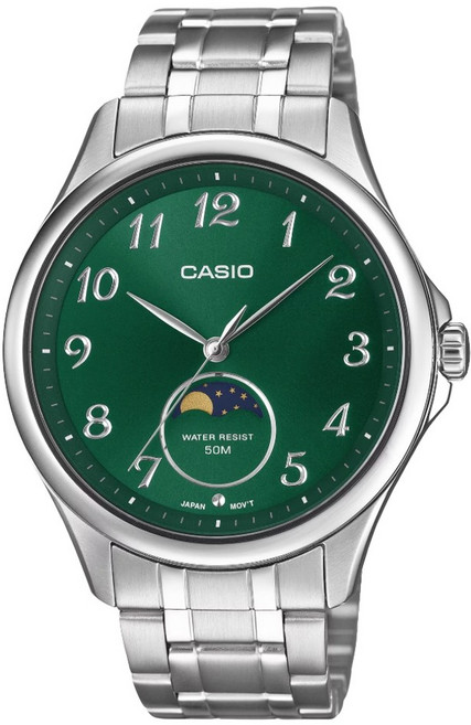 CASIO 卡西歐(MTP-M110D-3AV) 標準型 三針 月相 學生錶 考試用錶 手錶 男錶
