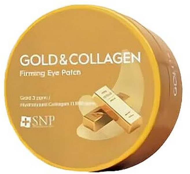 SNP 膠原蛋白 黃金眼膜, 1個, 60片